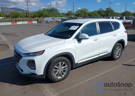 2019 Hyundai Santa Fe Se из США, поврежденный, VIN 5NMS23AD0KH031760